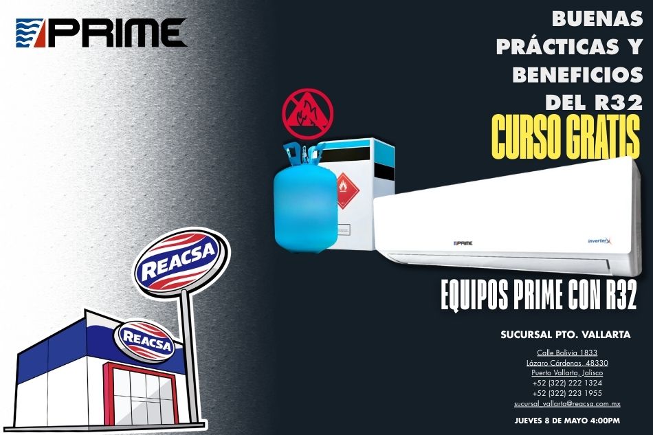 REACSA Y PRIME - EQUIPOS PRIME CON R32
