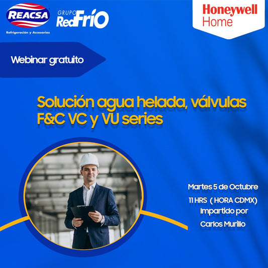 SOLUCIÓN AGUA HELADA, VÁLVULAS F&C VC Y VU SERIES