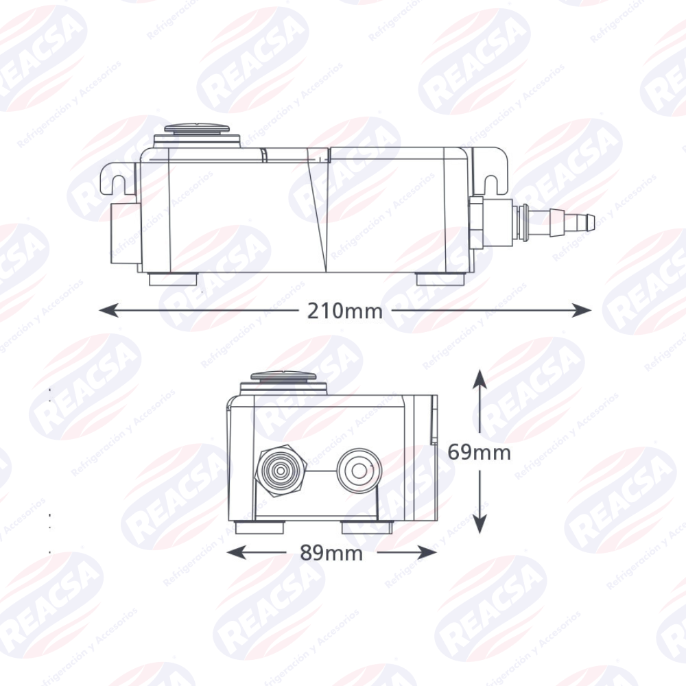 BOMBA ASPEN MINI TANK ESTANDAR 230V