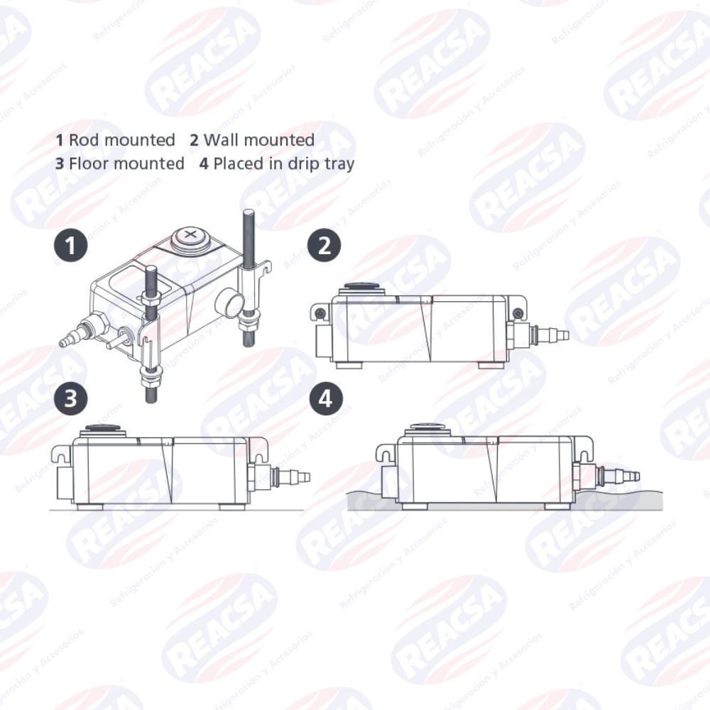 BOMBA ASPEN MINI TANK ESTANDAR 230V