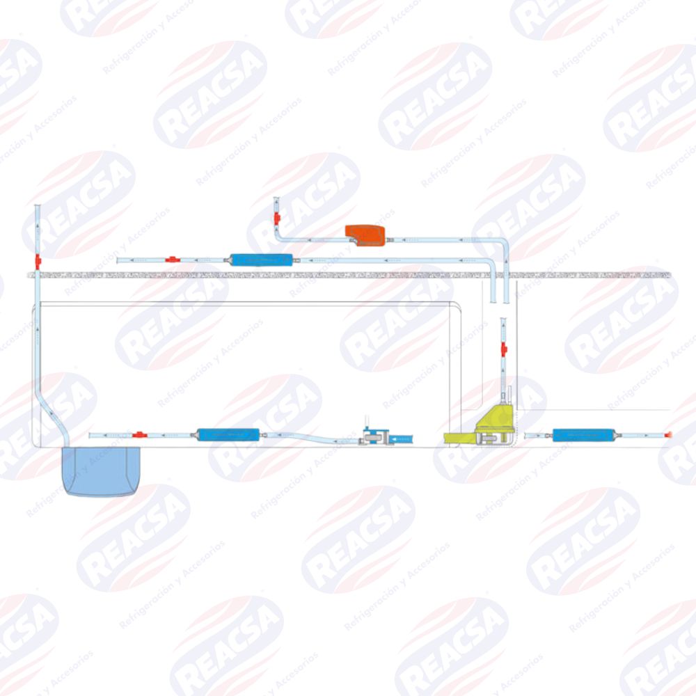 BOMBA ASPEN MAXI ORANGE UNIVOLT 100 250V