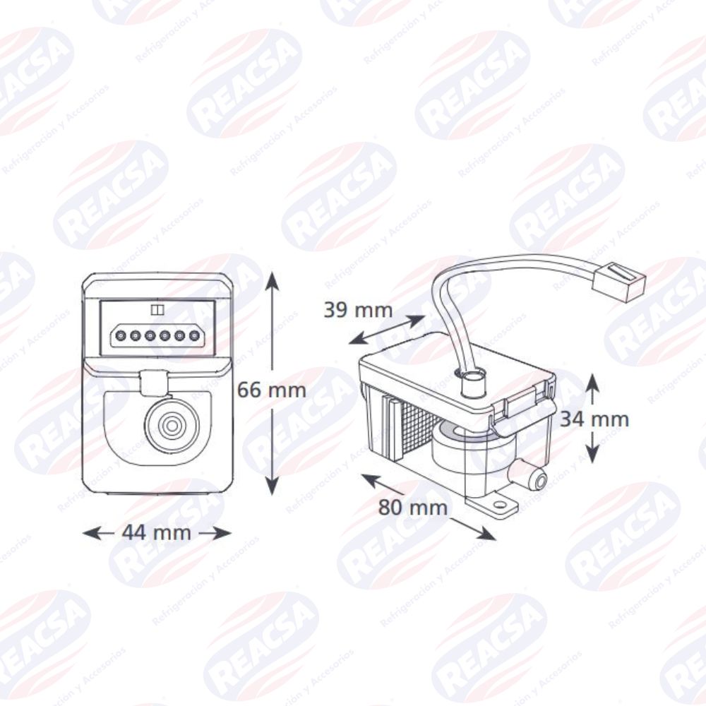 BOMBA DE CONDENSADO ASPEN MAXI ORANGE 230v