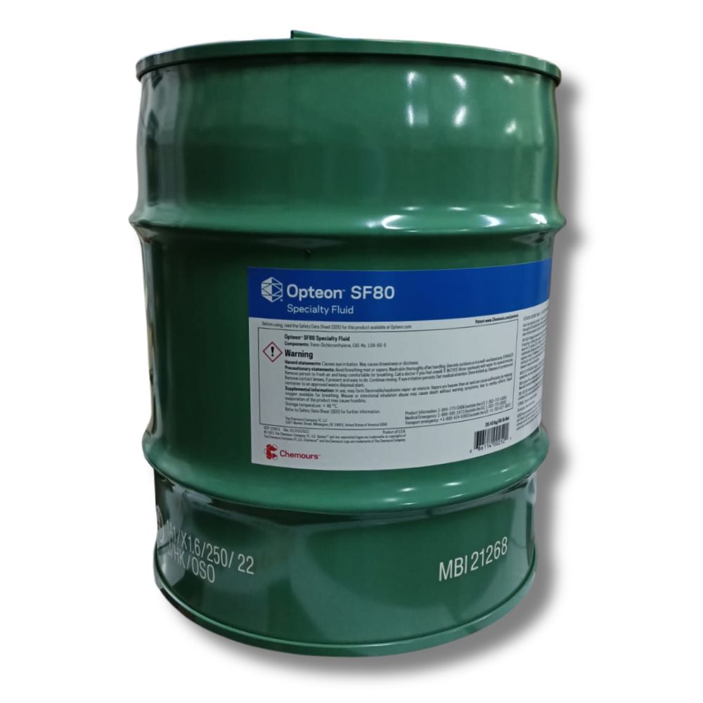 FLUIDO DE ESPECIALIDAD OPTEON SF80 20.43KG/45LB PAL