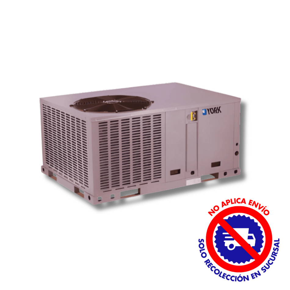 AIRE ACONDICIONADO DE PAQUETE YORK 3 TON SOLO FRÍO R410A 220V
