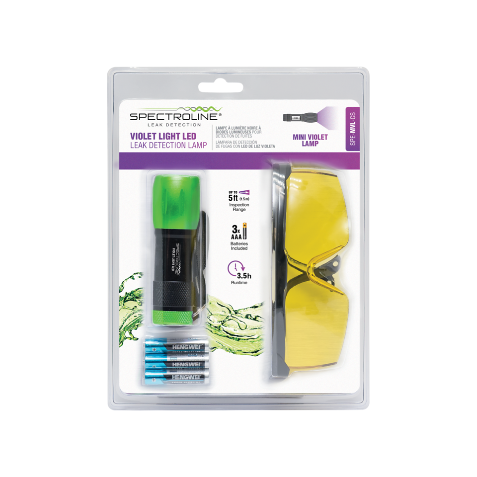 MINI LINTERNA DE DETECCIÓN DE FUGAS SPECTROLINE® MINI VIOLET LED