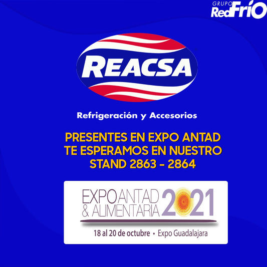 📍 El equipo reacsa te espera en el stand 2863-BP y 2864-BP en Expo Antad este 18, 19 y 20 de Octubre en Expo Guadalajara