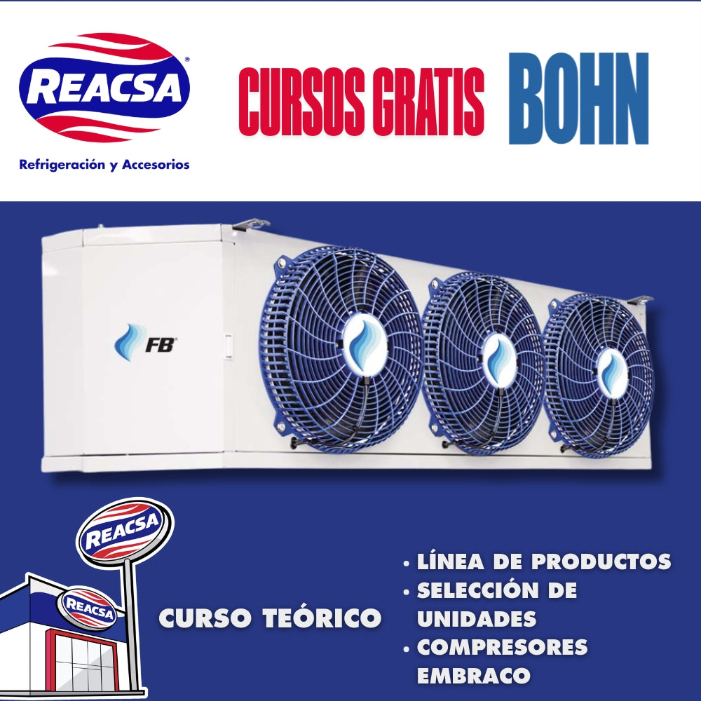 Curso gratuito BOHN en sucursales REACSA