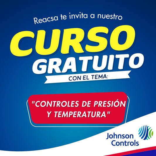 CURSO GRATUITO JOHNSON CONTROLS "CONTROLES DE PRESIÓN Y TEMPERATURA"