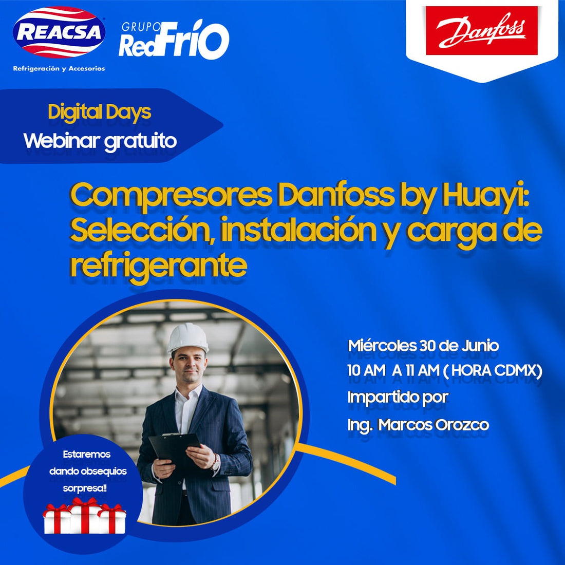 "Compresores Fraccionarios Huayi: Selección, Instalación y carga de refrigerante"