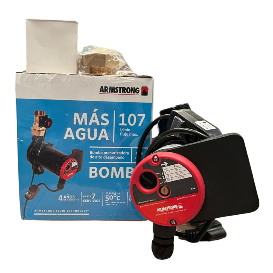 BOMBA PRESURIZADORA ARMSTRONG 2 SERVICIOS 107 L/M C/S 127V