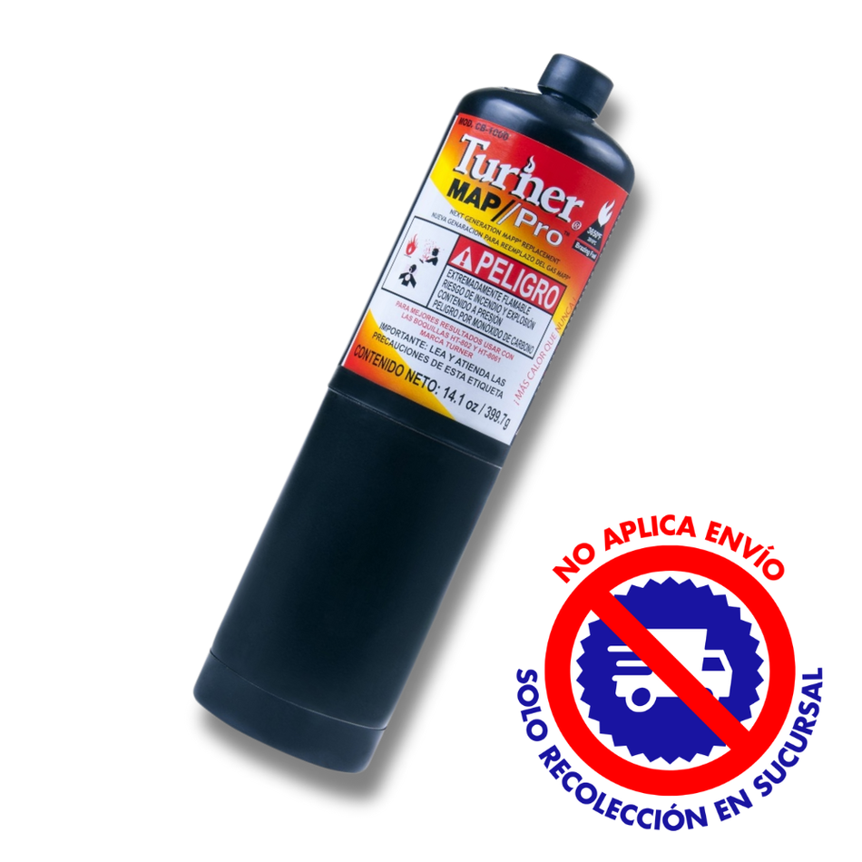 CILINDRO PROPILENO TURNER (NEGRO) PARA ALTA TEMPERATURA.