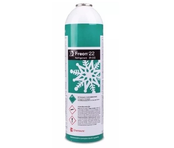 GAS REFRIGERANTE FREON R-22 LATA DE 1 KG