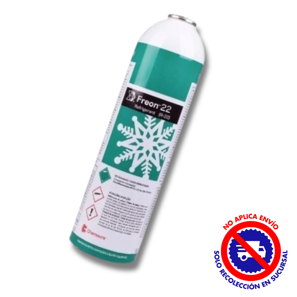 GAS REFRIGERANTE FREON R-22 LATA DE 1 KG