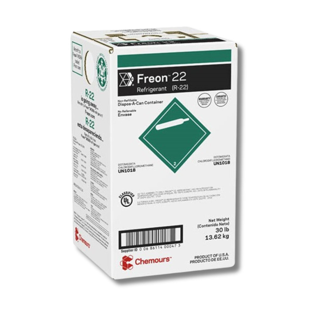 GAS REFRIGERANTE FREON R-22 13.6 KG