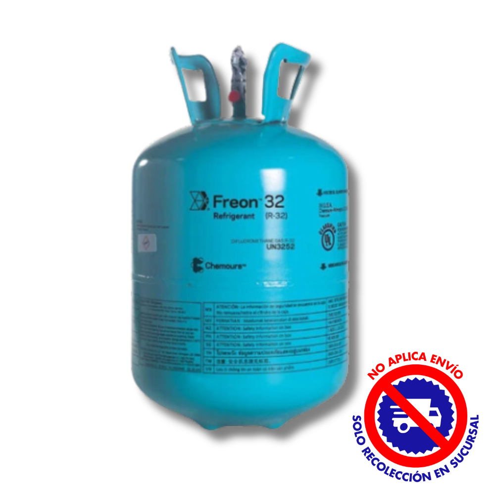 GAS REFRIGERANTE FREON  R-32 9.5KG