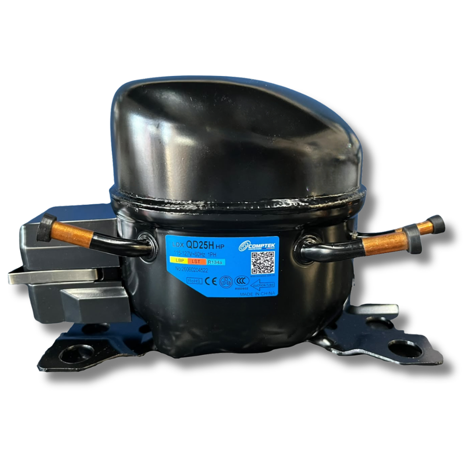 COMPRESOR COMPTEK FRACCIONADO 1/10HP R134A 110V