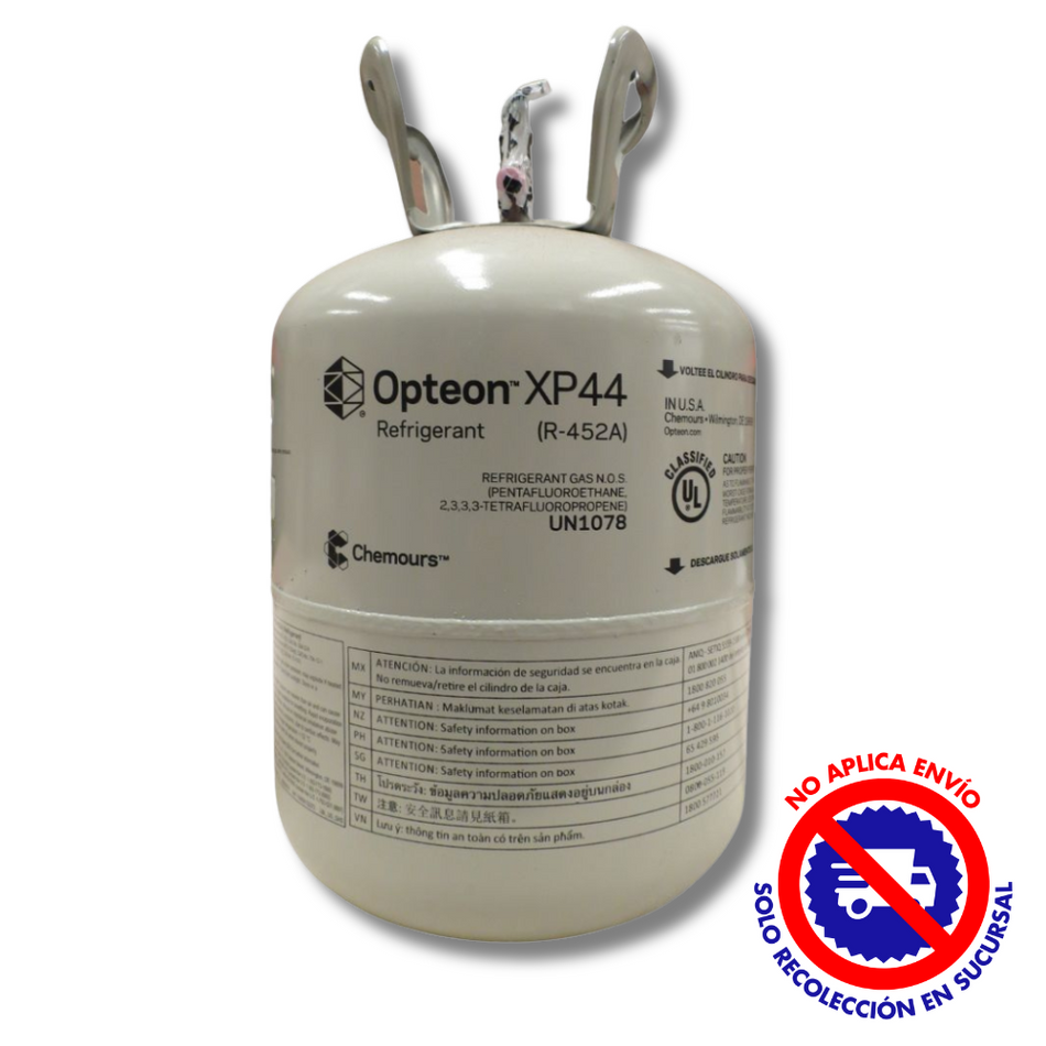 Refrigerante Opteon XP44 (R-452A)