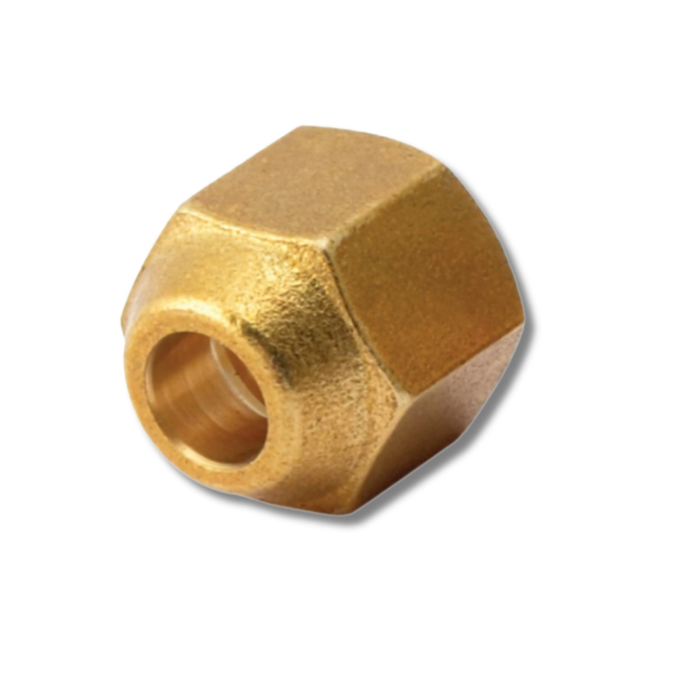 TUERCA FORJADA PARA REFRIGERACIÓN 1/4" 10 PIEZAS