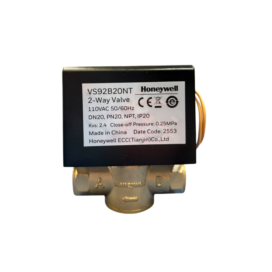 VALVULA HONEYWELL 2V DN20 PN20 NPT IP20 110V