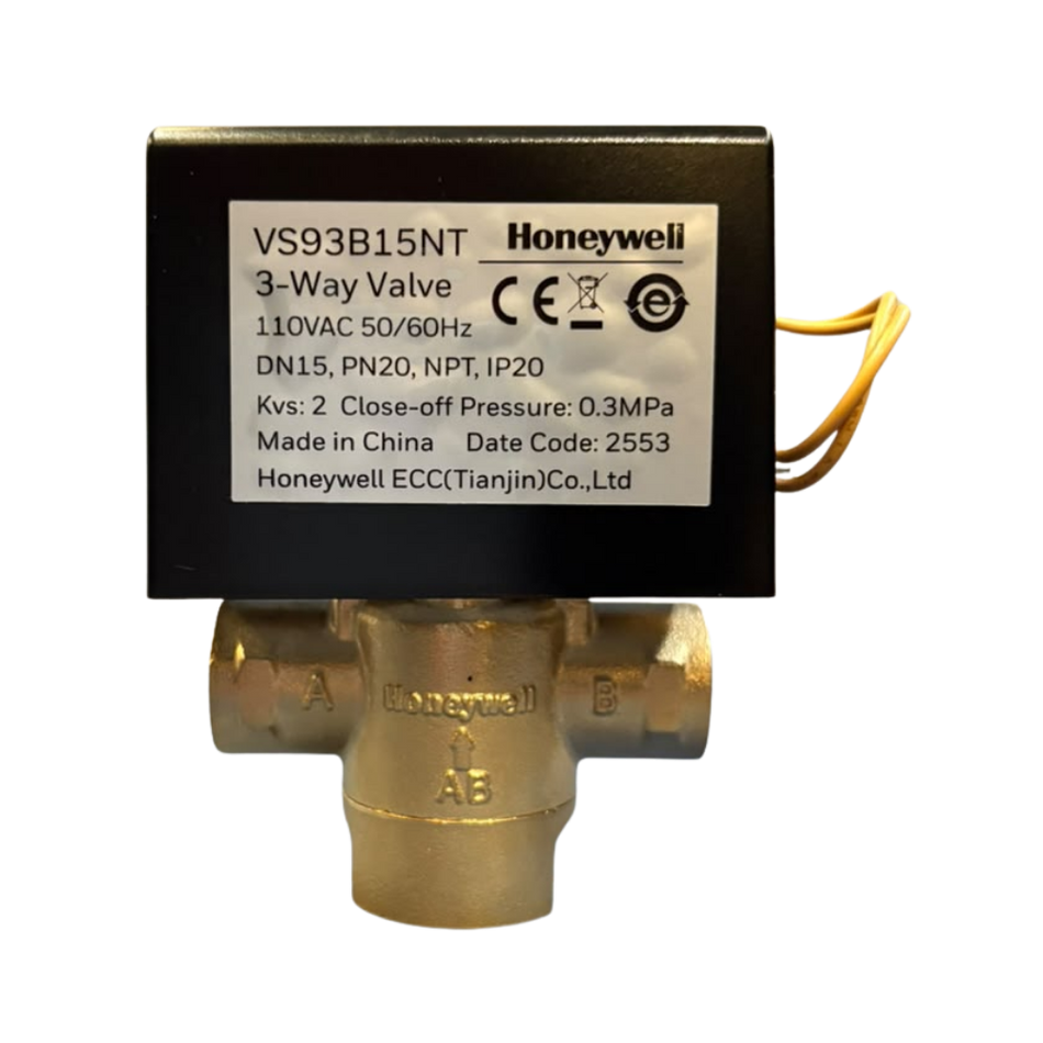 VALVULA HONEYWELL 3V DN15 PN20 NPT IP20 110V