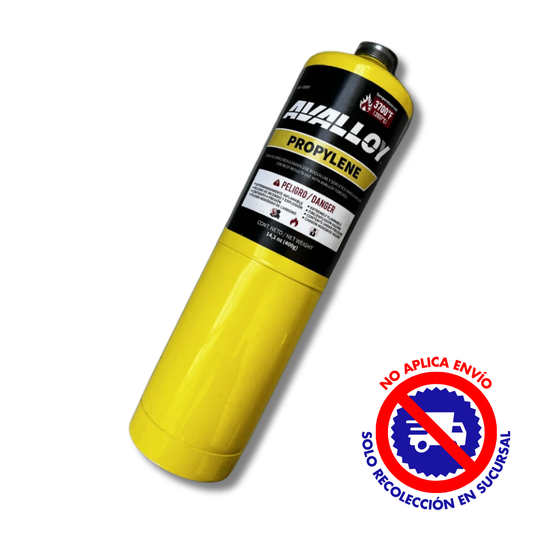 CILINDRO AVALY AMARILLO PARA SOLDAR 400GR