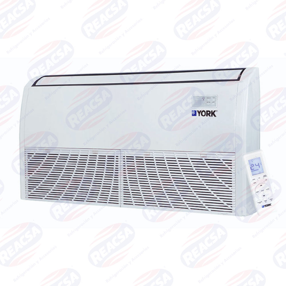 MINISPLIT YORK PISO TECHO SOLO FRIO 3 TON 220V R410A INVERTER