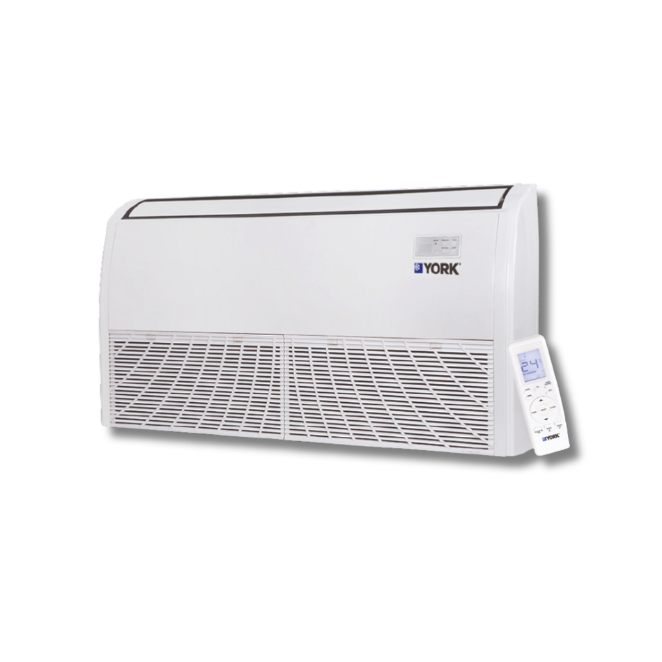 MINISPLIT YORK PISO TECHO 3 TON SOLO FRÍO INVERTER R-32 220V