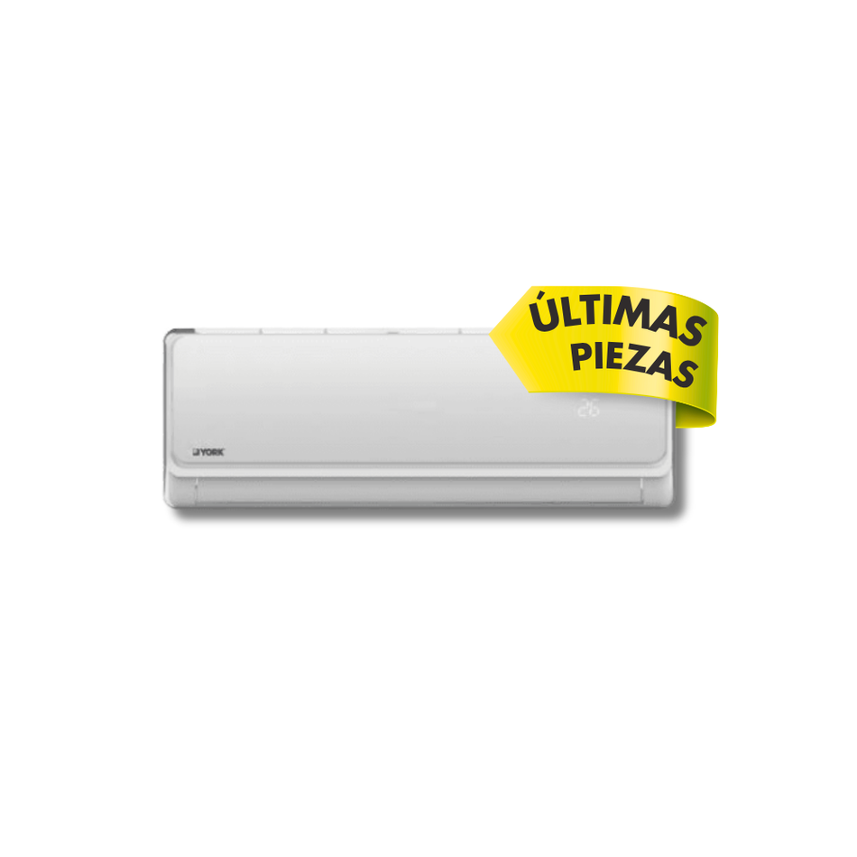 MINISPLIT YORK 1.5 TON FRÍO CALOR 220V ESTÁNDAR