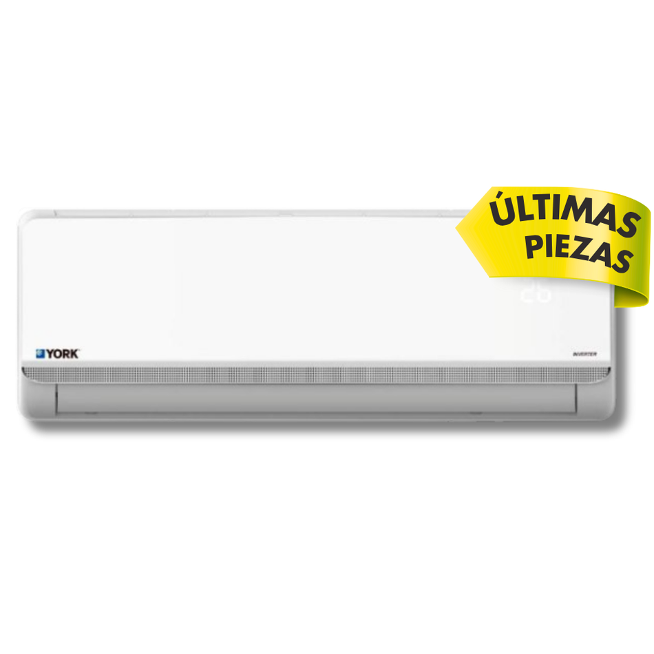 MINISPLIT YORK 1 TON SOLO FRÍO INVERTER 110V