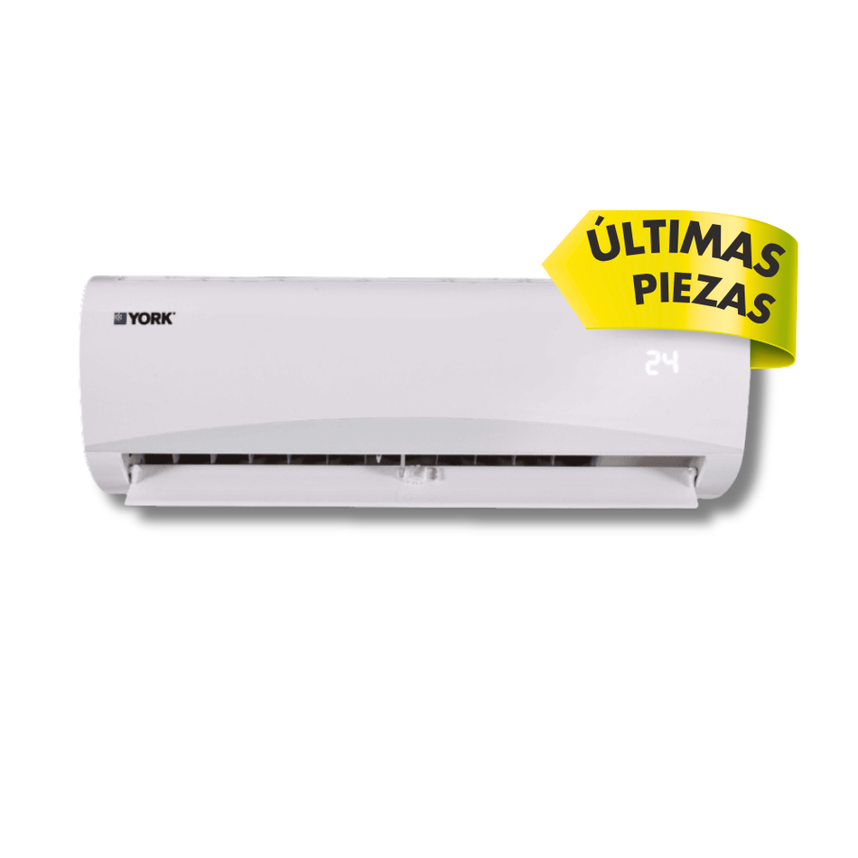 MINISPLIT YORK 1 TON SOLO FRÍO INVERTER 110V