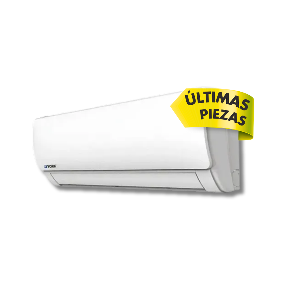 MINISPLIT YORK TIPO MURO SOLO FRIO 1.5 TON 220V INVERTER