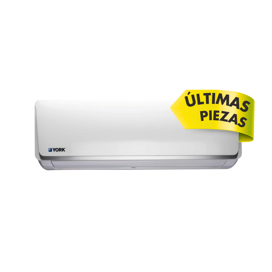 MINISPLIT YORK HIGH WALL FRIO/CALOR 1.5 TON 220/1V R410A INVERTER