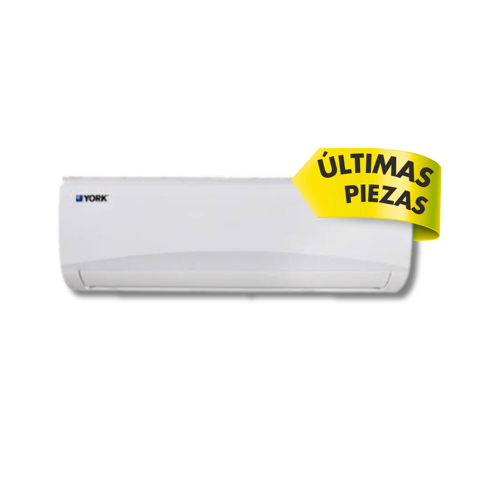 MINISPLIT YORK 1.5T FRIO Y CALOR INVERTER 220V